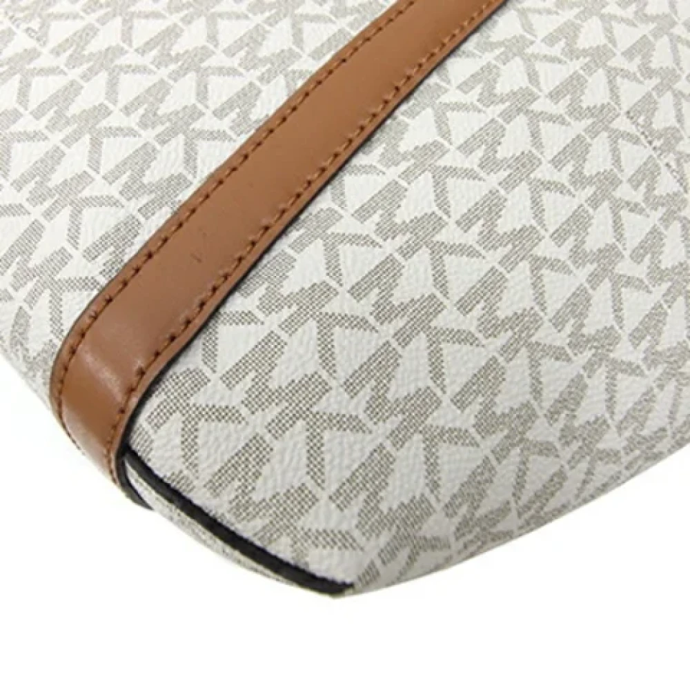 Michael Kors Pre-owned Leather shoulder-bags White Dames
