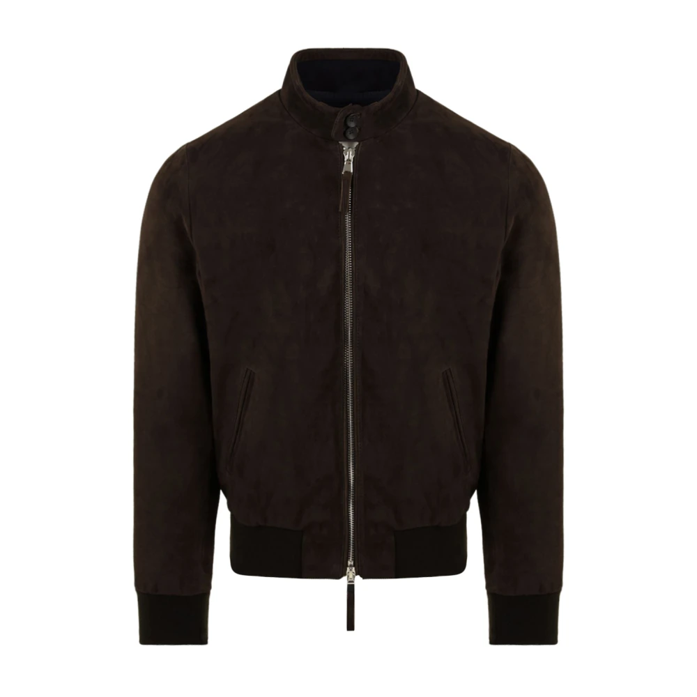 The Jack Leathers Bruine Leren Jas Model Elvis 86 Brown Heren