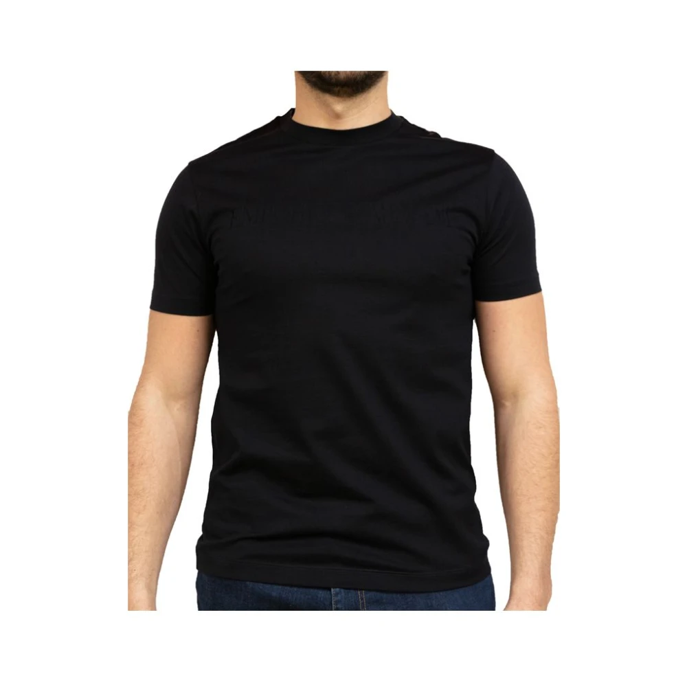 Emporio Armani T-Shirt Black Heren