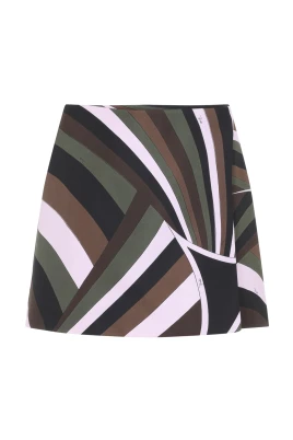 Silk Mini Skirt