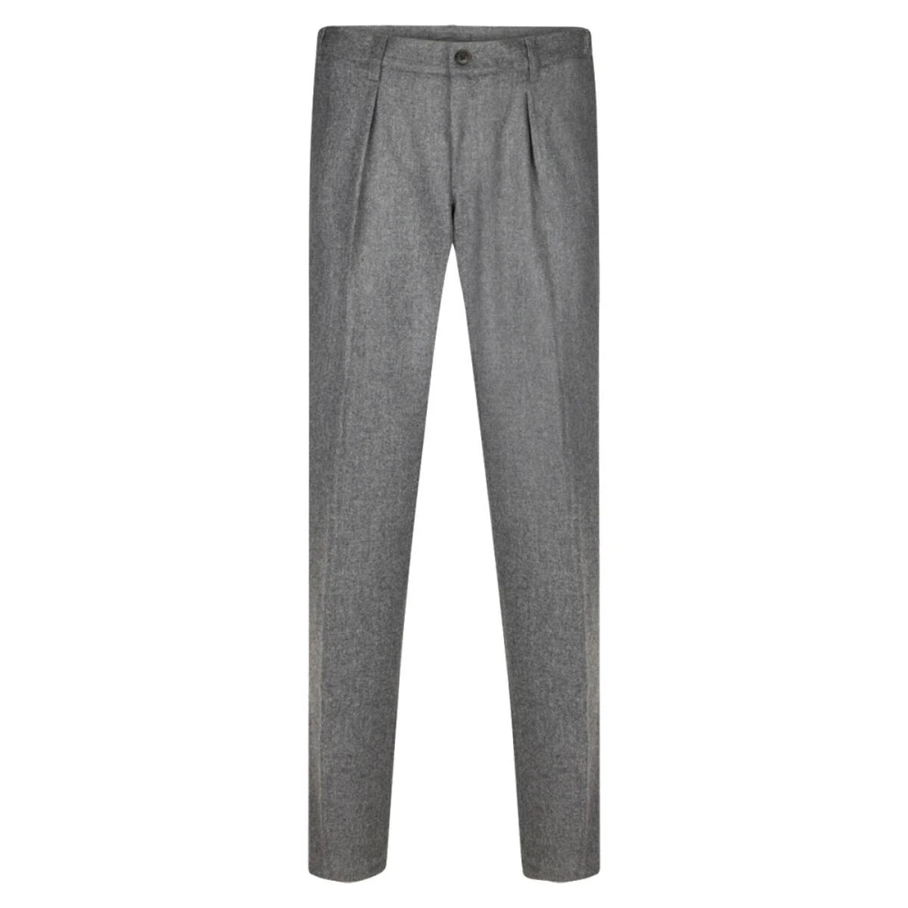 Profuomo Chino Broek Anthra Slim Fit Gray Heren