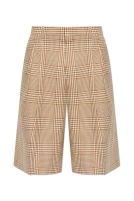 Plaid Pattern Shorts