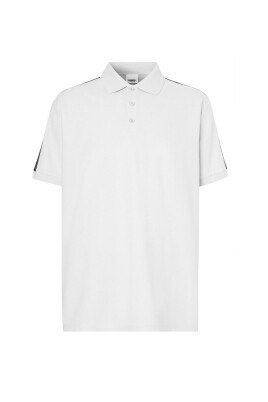 polo-en-coton-a-manches-courtes-blanc