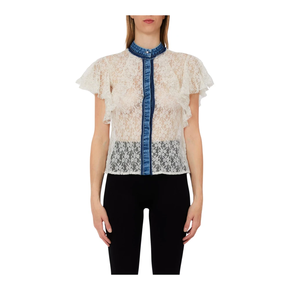 Liu Jo Vrouw Blauw Overhemden Dames, M, Blouse