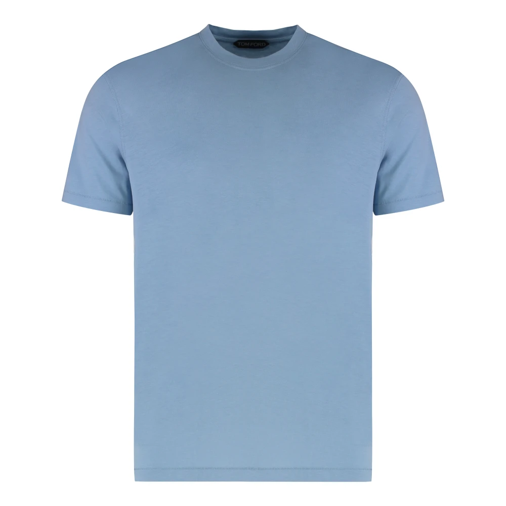 Tom Ford - Tops > T-Shirts - Blue - Tom Ford - Modalova