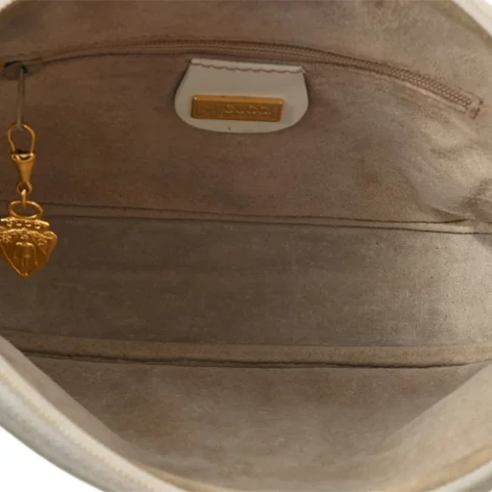 Gucci Vintage Pre-owned Leather shoulder-bags White Dames