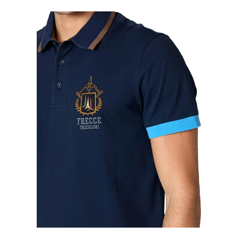 aeronautica militare Shirts Blue Heren