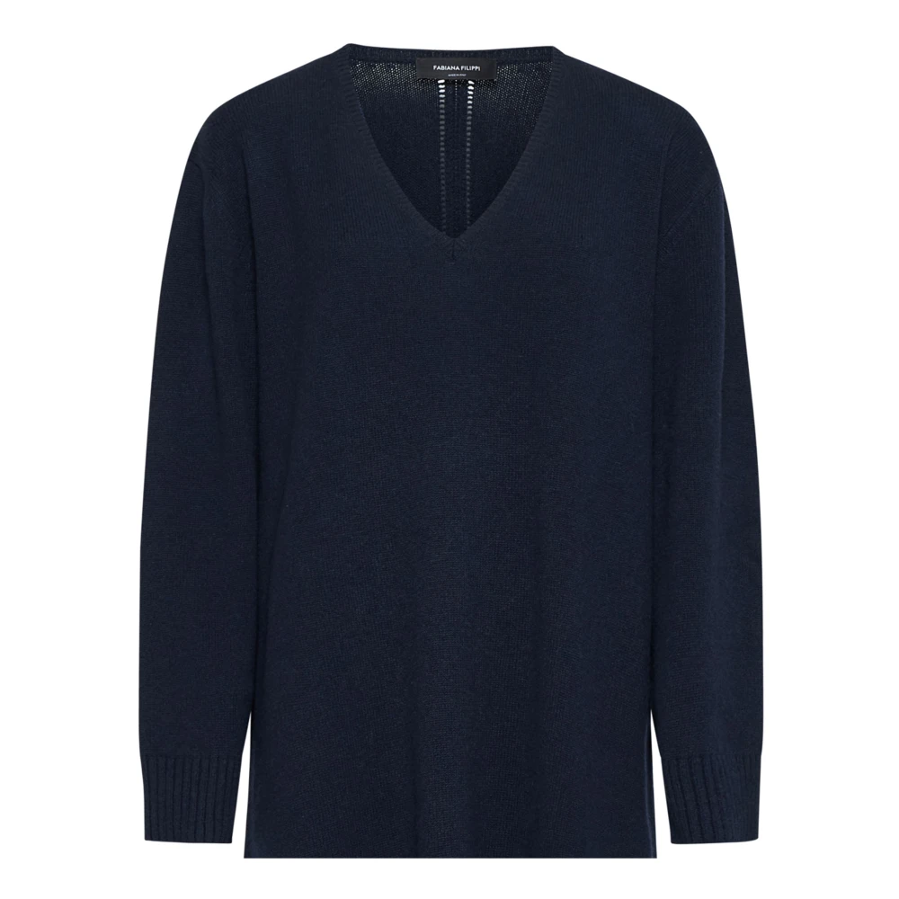 Fabiana Filippi Blauwe Jurk Collectie Blue Dames