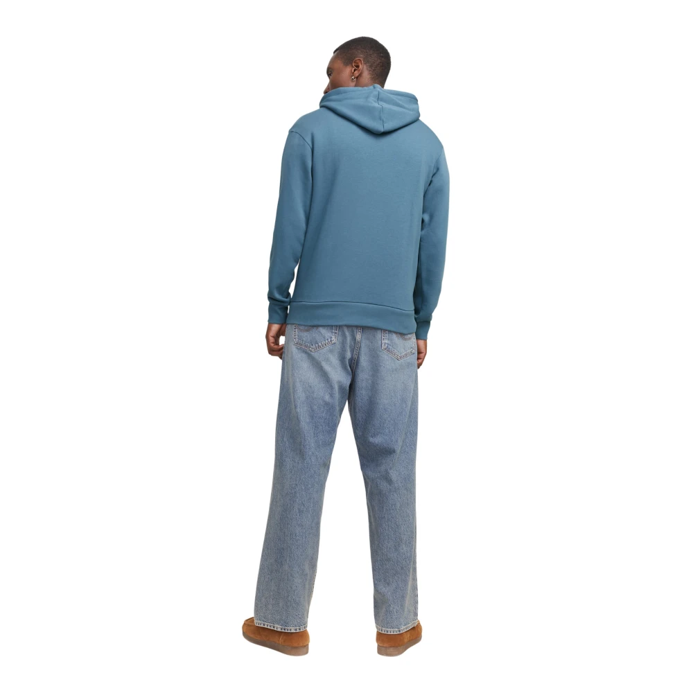 jack & jones Grafische hoodie met extra zachte binnenkant Blue Heren