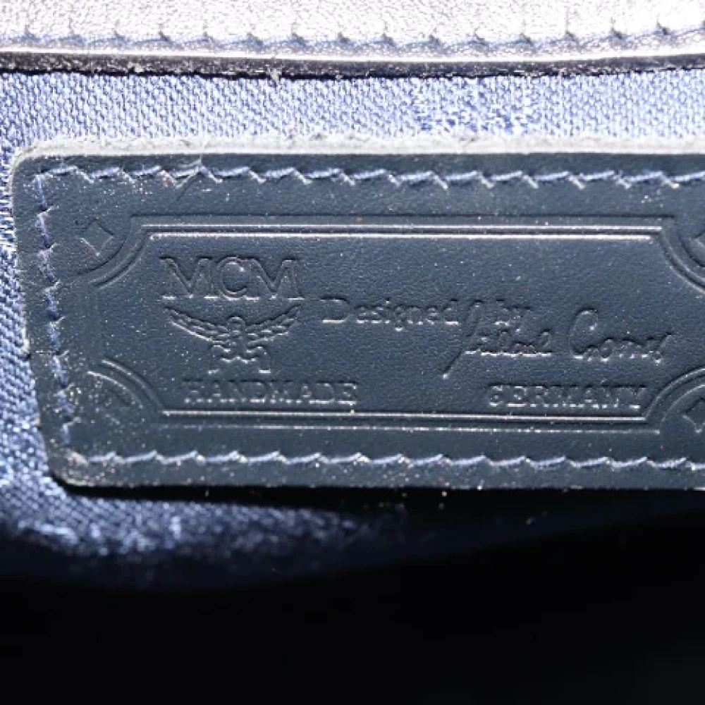 MCM Pre-owned Canvas handbags White Dames