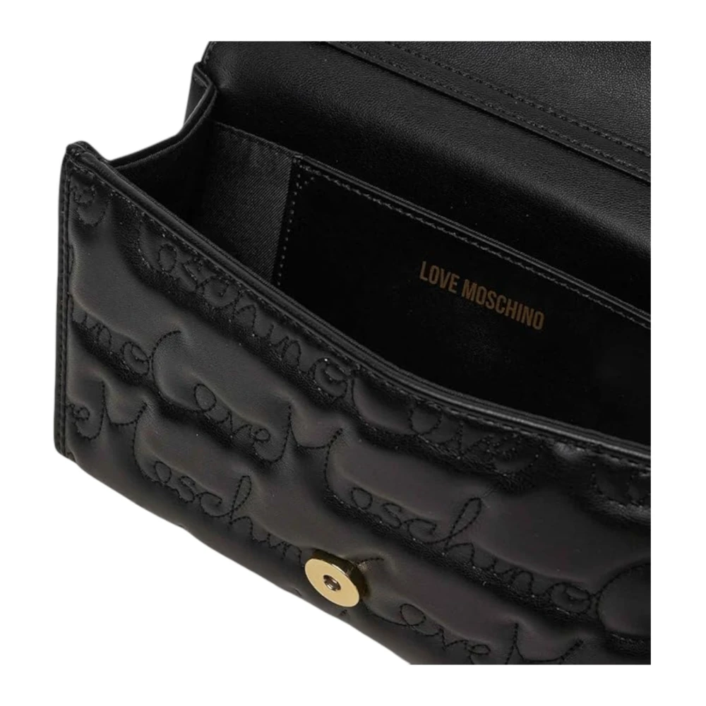Love Moschino Stijlvolle Dames Schoudertas Black Dames