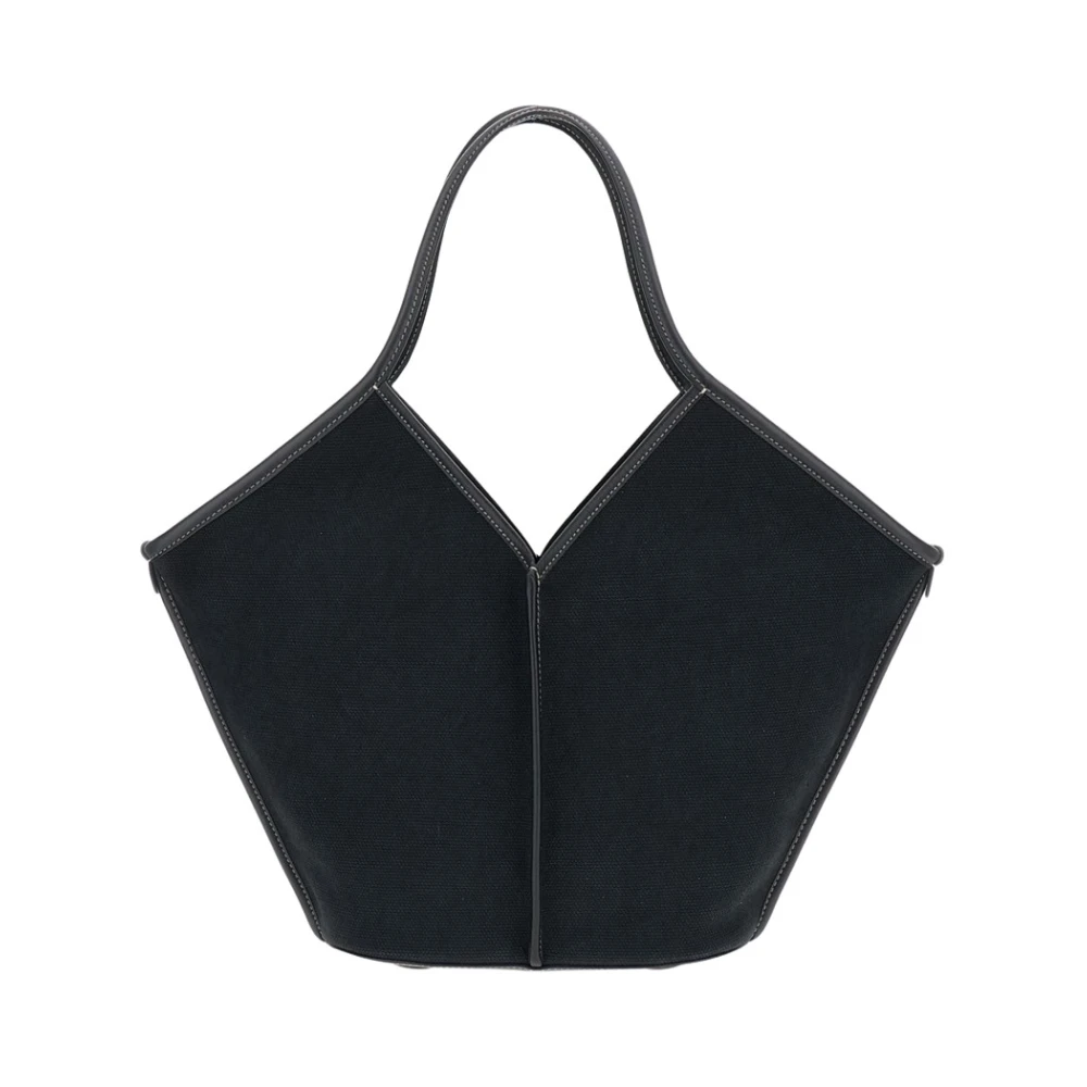 Hereu Black Shopping Bags, Female, One Size, Handbags
