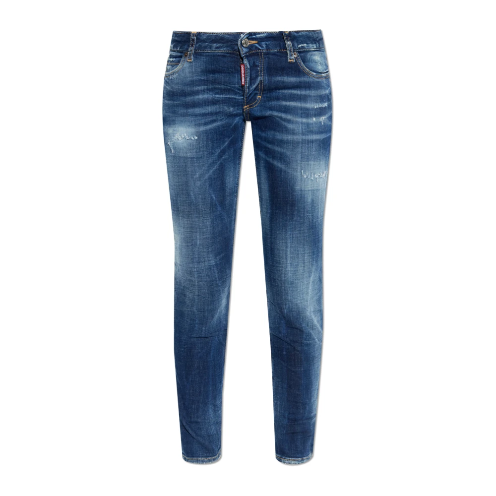 Dsquared2 Blue Skinny Fit Jeans, Female, Xs, Jennifer Jeans