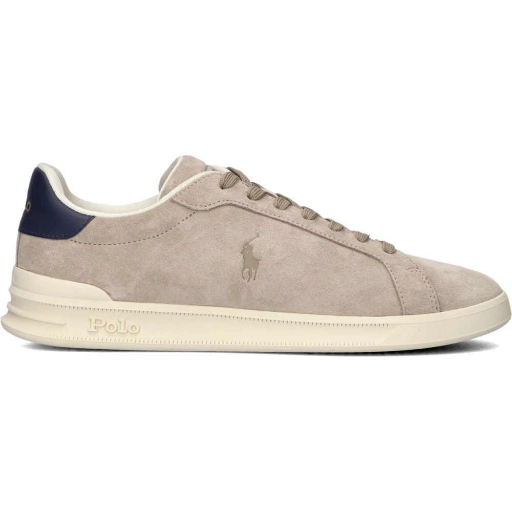 Polo Ralph Lauren Heritage Court II Sneakers Heren Schoenen Beige