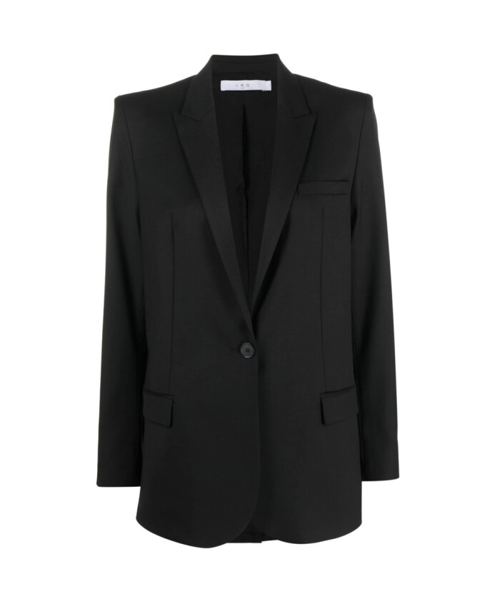 manteau-noir-en-laine-melangee-a-revers-pointus