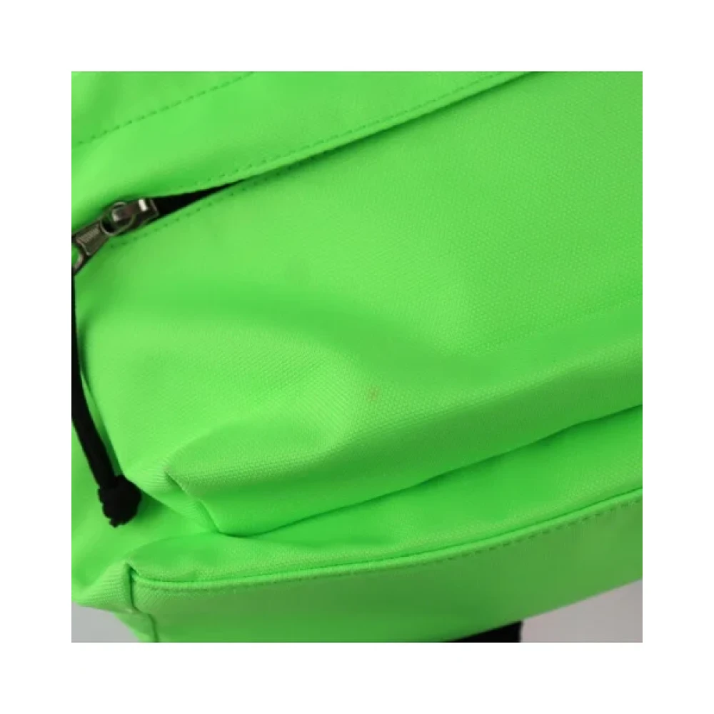 Balenciaga Vintage Pre-owned Cotton backpacks Green Dames