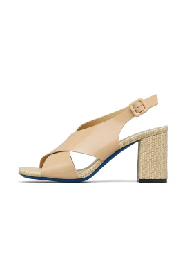 Midi Block Heel Sandal