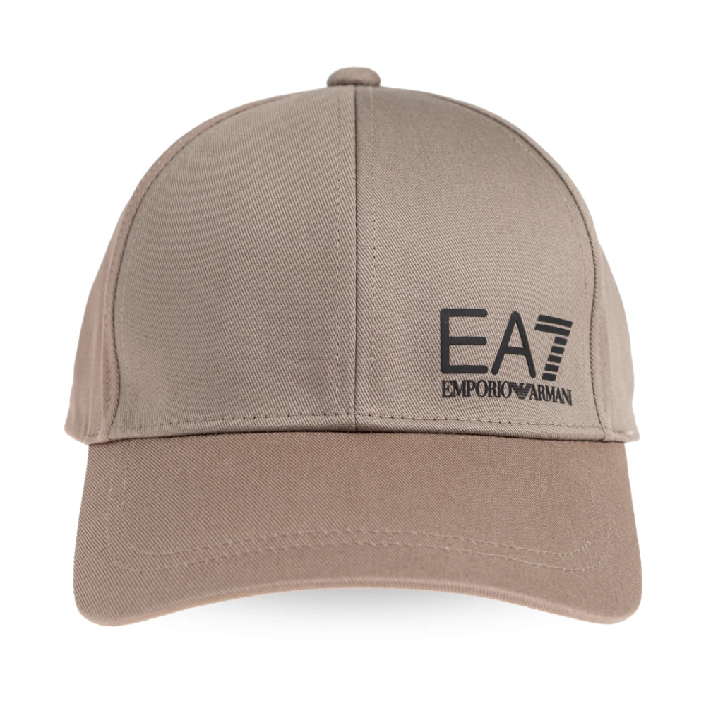 Emporio Armani Ea7 Unisex Marrone Cappellino Con Visiera