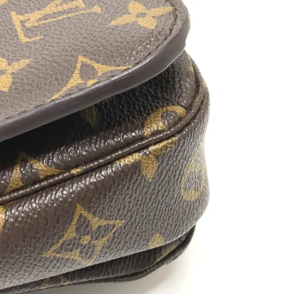 Louis Vuitton Vintage Pre-owned Cotton louis-vuitton-bags Brown Dames