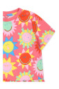 robe-courte-rouge-a-imprime-solaire