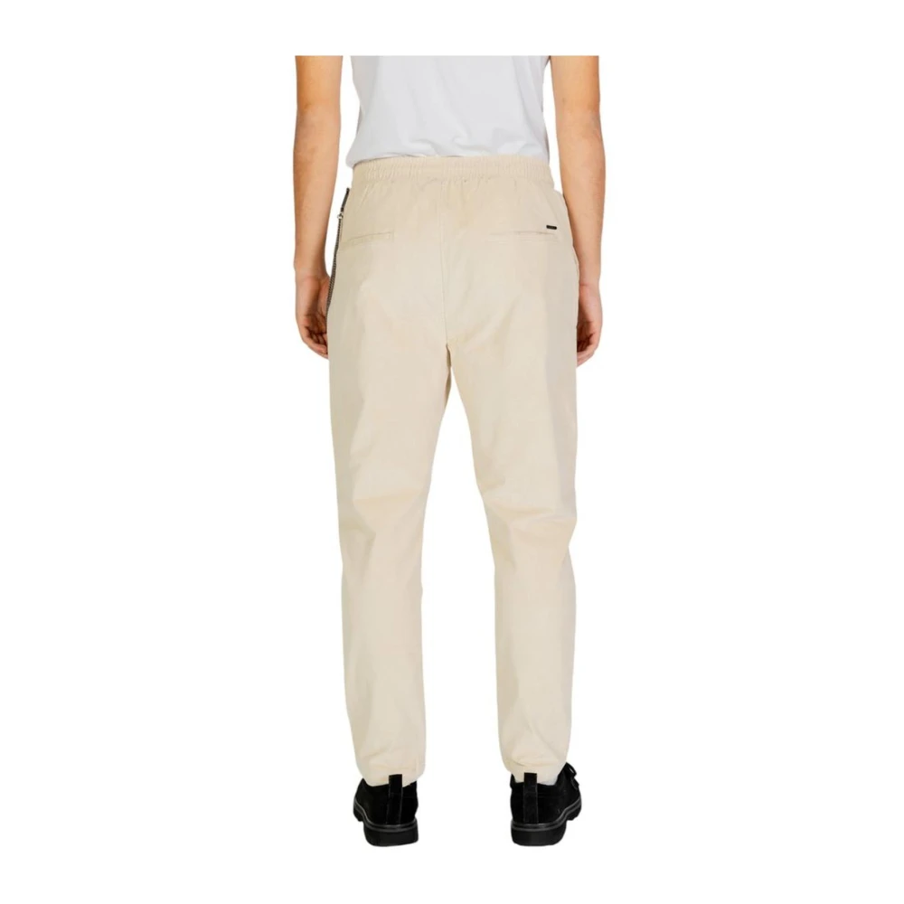 Gianni Lupo Crème Katoenen Jeans & Pant Collectie Beige Heren