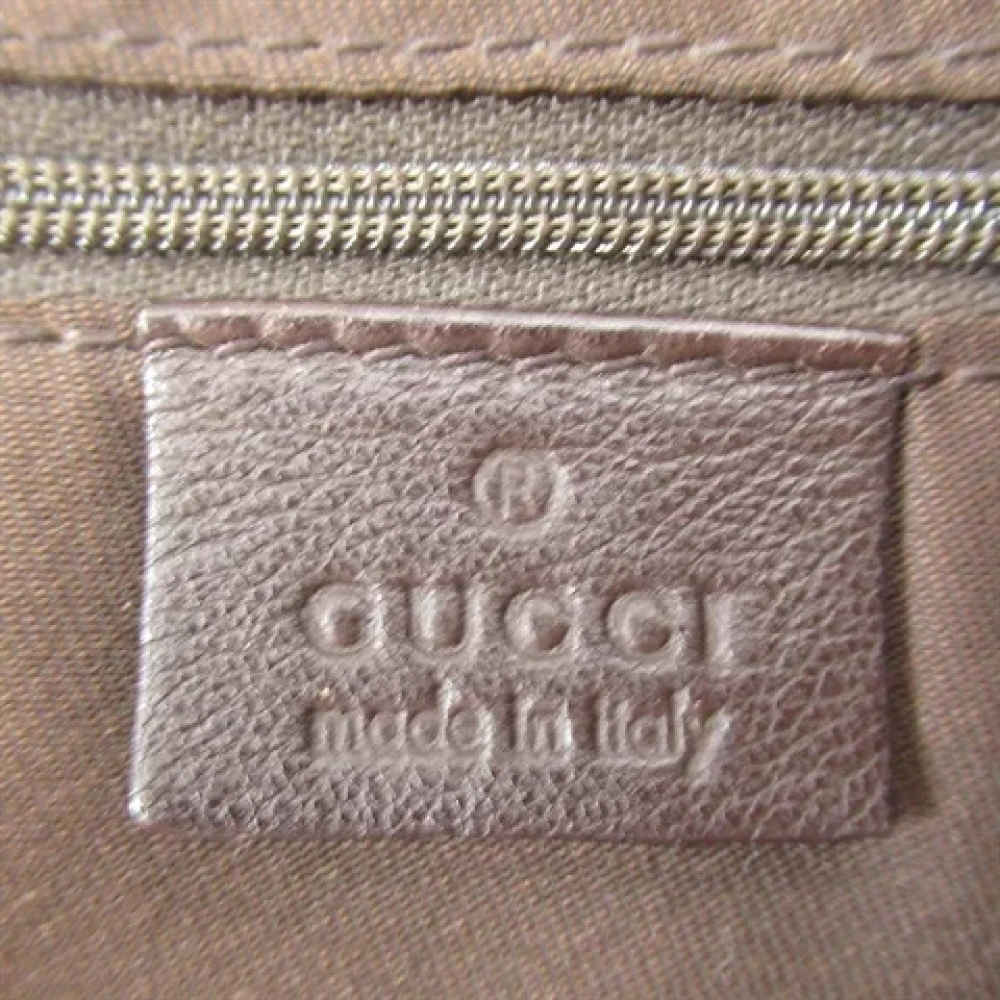 Gucci Vintage Pre-owned Canvas handbags Brown Dames
