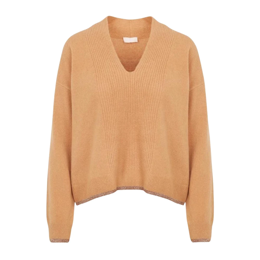 Liu Jo Gebreide Dames Trui Beige Dames