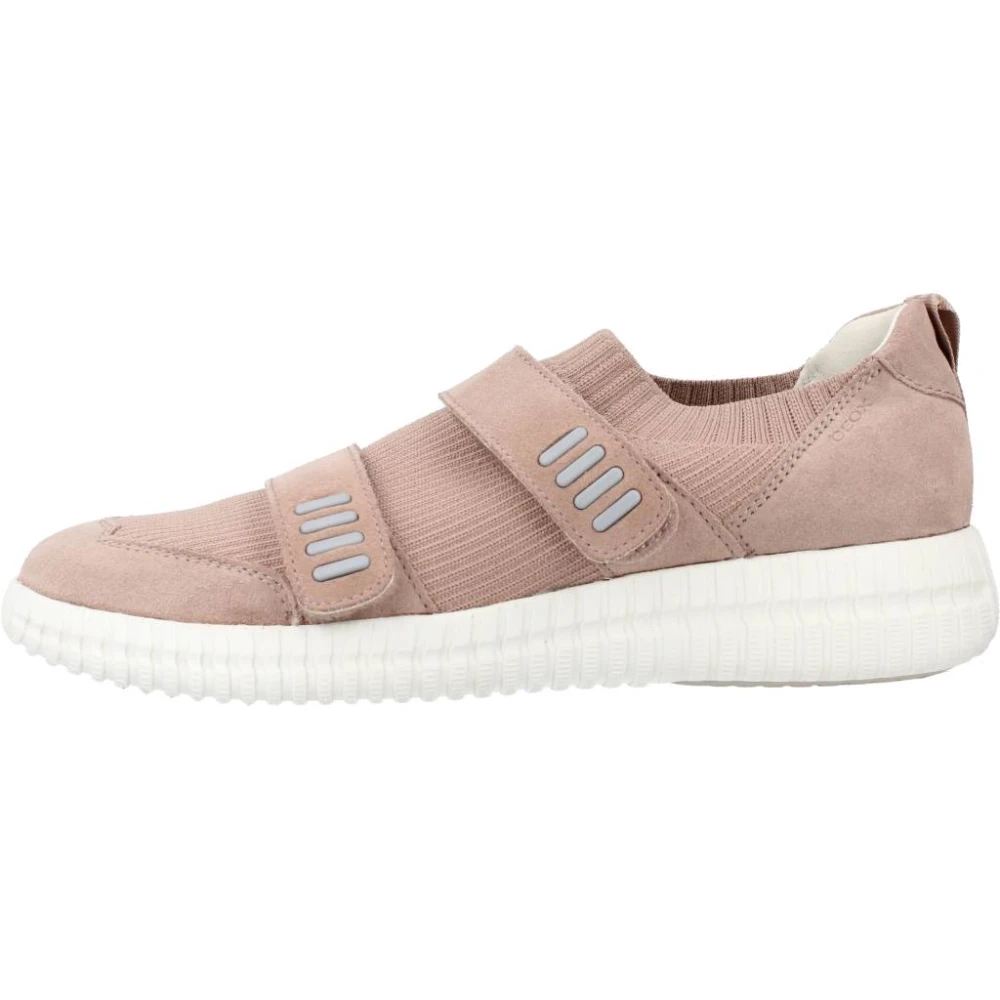 Geox Stijlvolle Sneakers voor Mannen en Vrouwen Dames Schoenen Beige