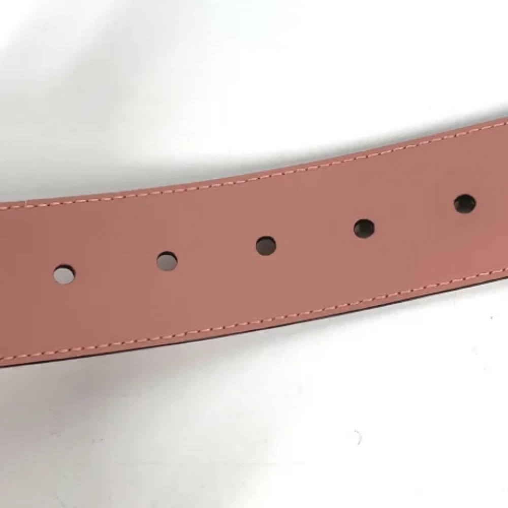 Gucci Vintage Pre-owned Leather belts Pink Dames