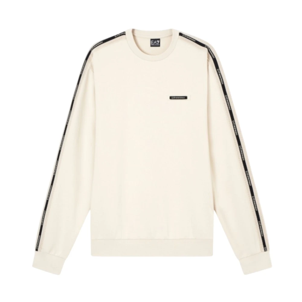 Emporio Armani Ea7 Hombre Beige Sudaderas, Talla: L