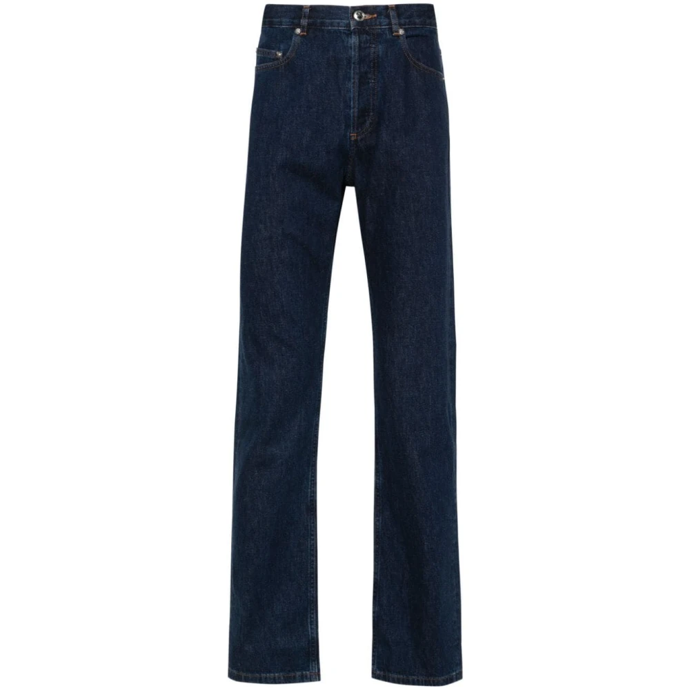 A.p.c. Men's Blue Straight Jeans,, Indigo Standard Jeans W30