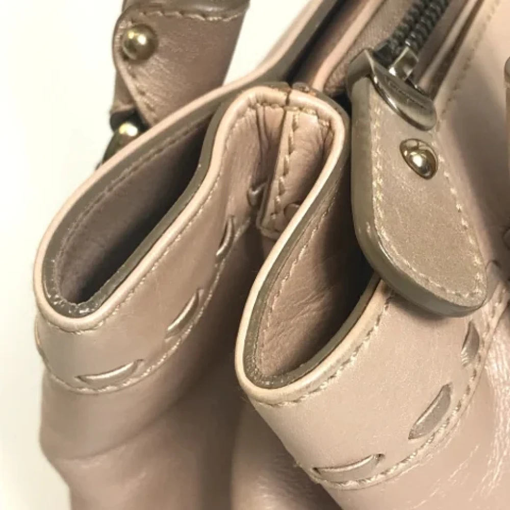 Salvatore Ferragamo Pre-owned Leather handbags Pink Dames