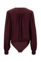 dame-v-hals-body-skjorte-med-automatiske-knapper