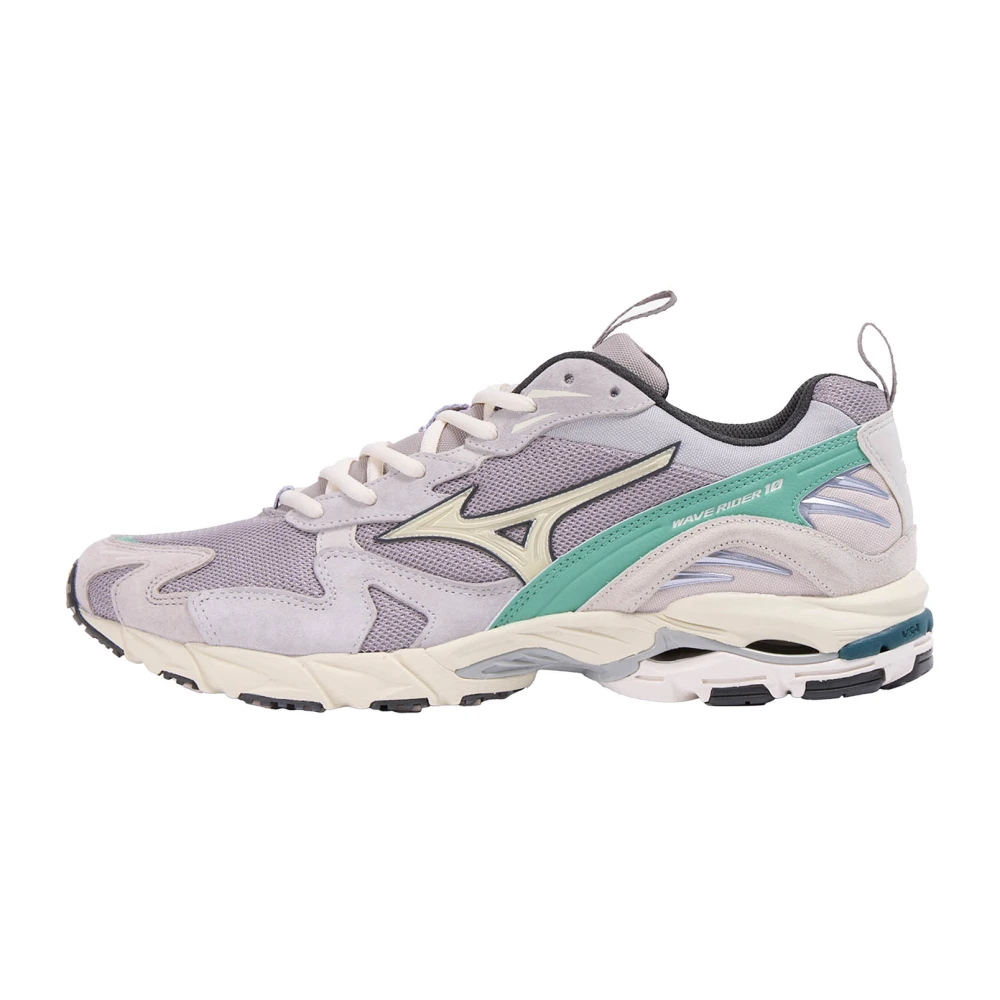 Mizuno Multicolor Sneakers, Male, 9 Uk, Wave Rider 10
