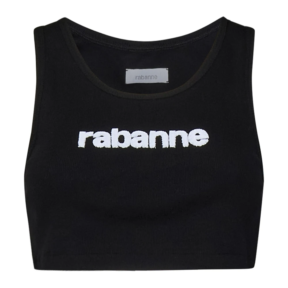 Paco Rabanne Sleeveless Tops Black Dames