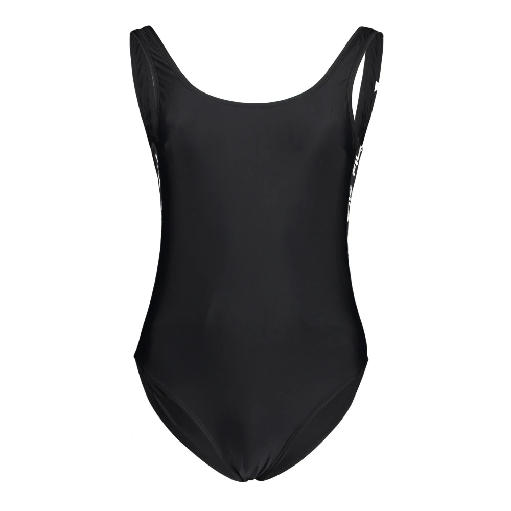 Fila Zwart badpak met contrastdetails Black Dames