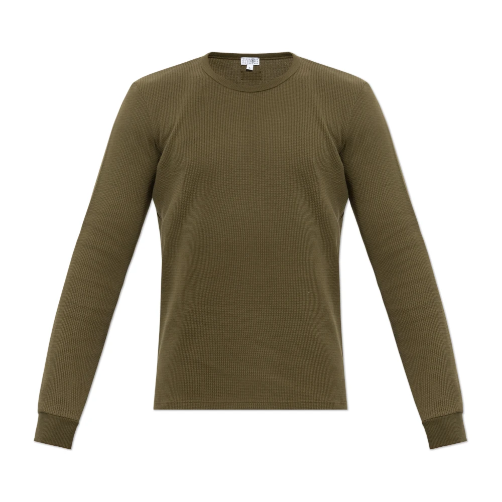 Mm6 Maison Margiela Uomo Verde Top, Xl, New,