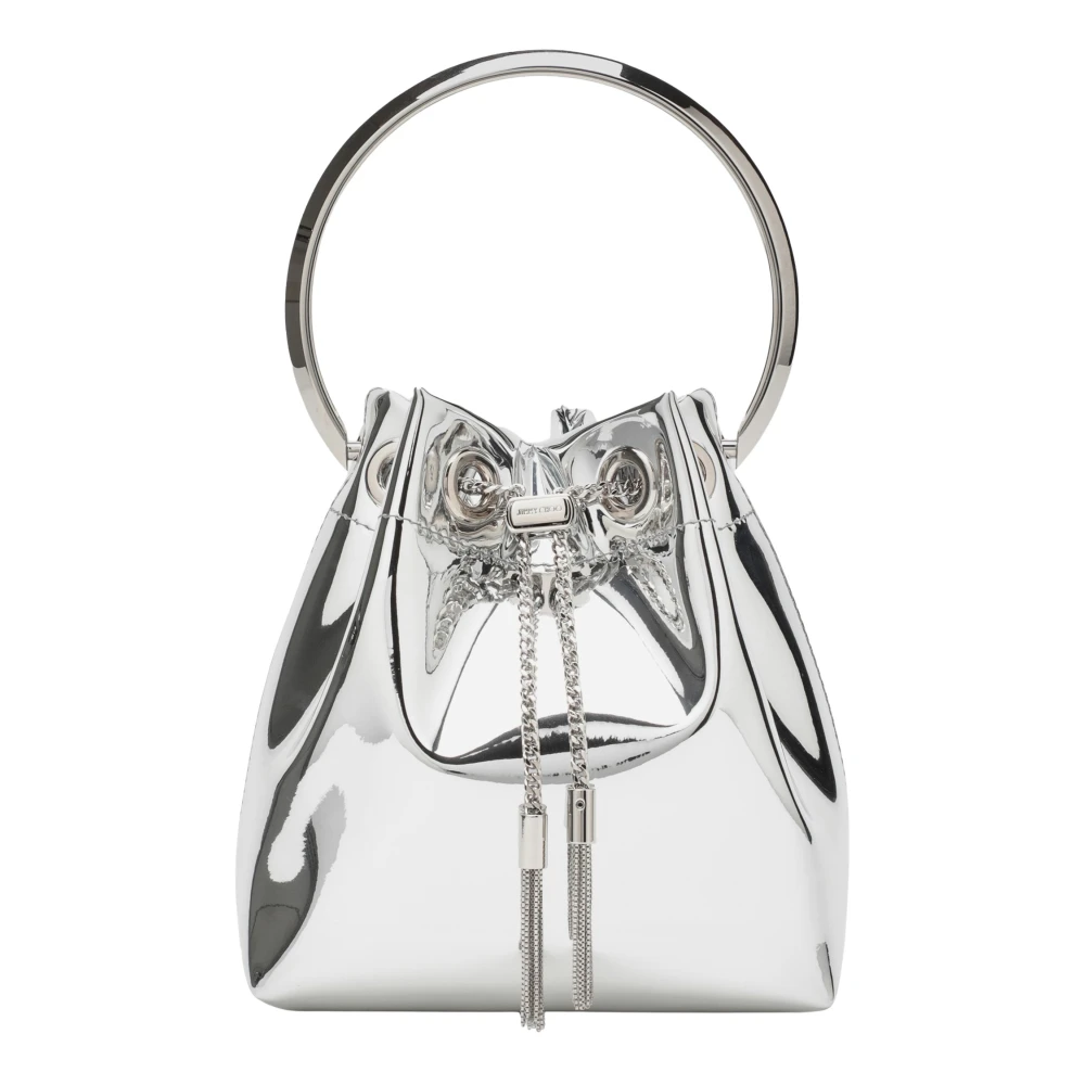 Jimmy Choo Mini Emmer Tas Gray Dames