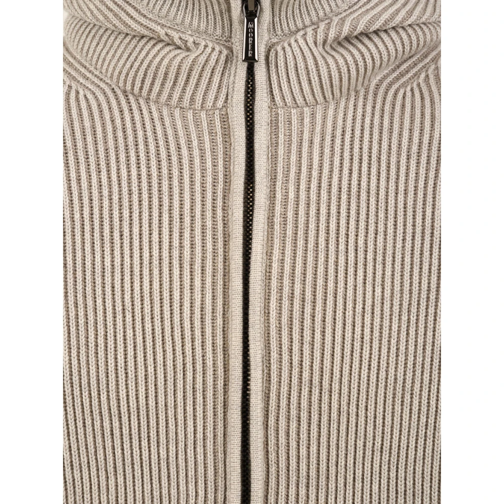 Moorer Beige Herenjas Misone-Cw1 V3070 Beige Heren