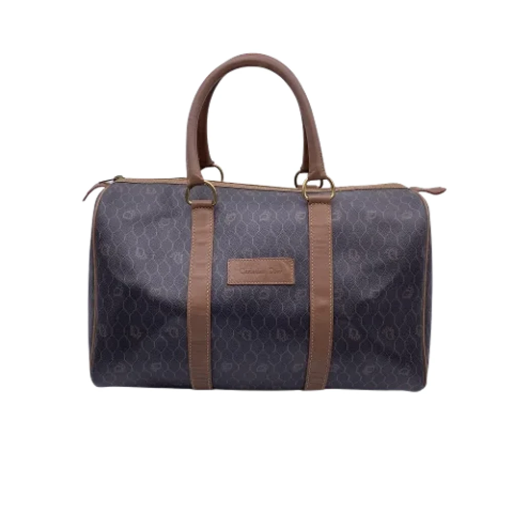 Dior Vintage Pre-owned Canvas dior-bags Brown Dames