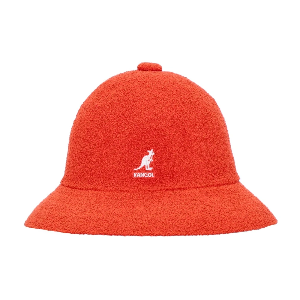 Kangol Casual Bermuda Bucket Hat Cherry Glow Orange, Herr