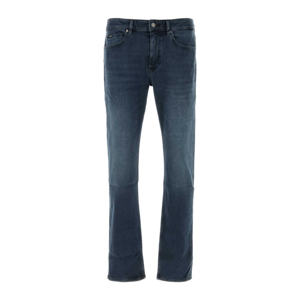 Boss Stretch Denim Jeans Blue Heren