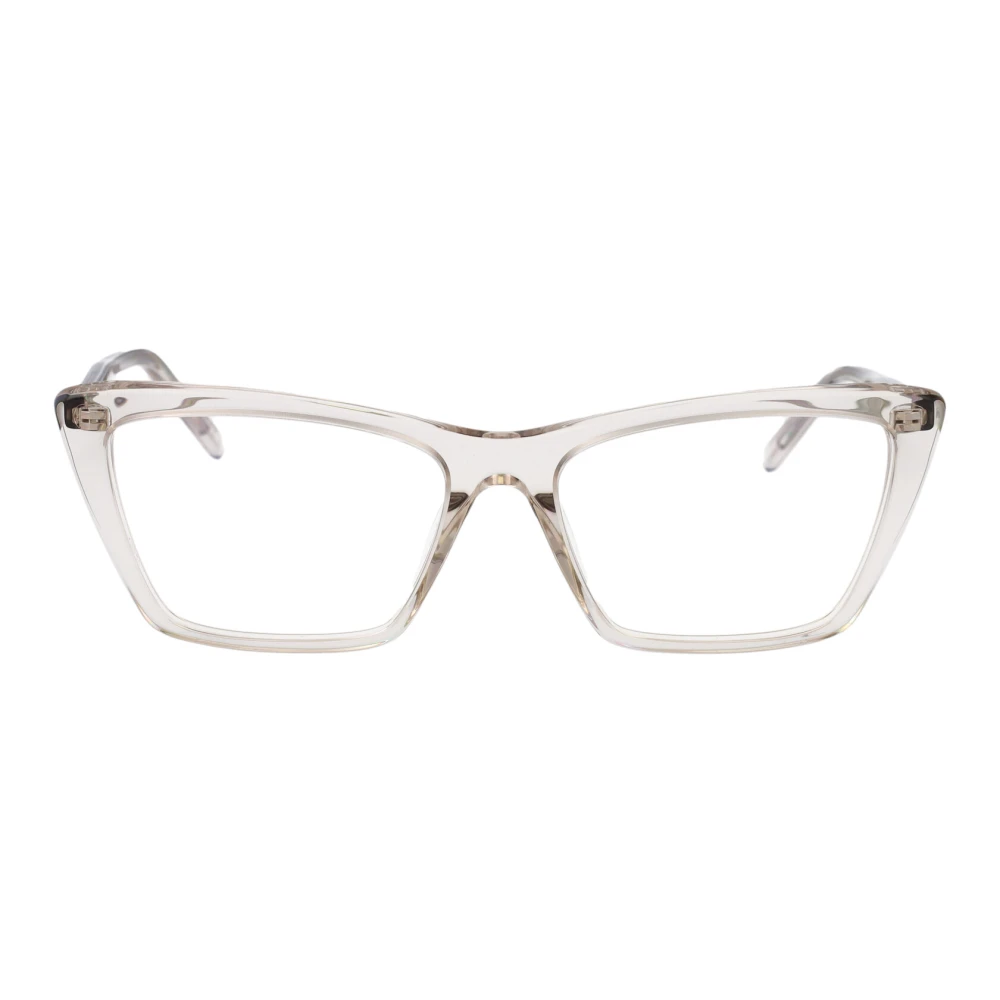 Saint Laurent Women's Gray Mica Thin Optical Glasses