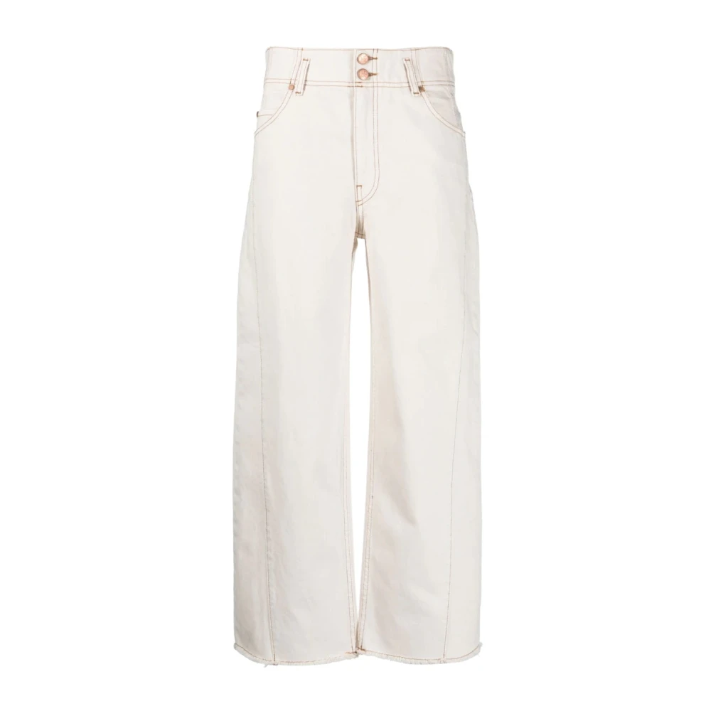 Ulla Johnson Witte Straight Jeans Thea Stijl White Dames