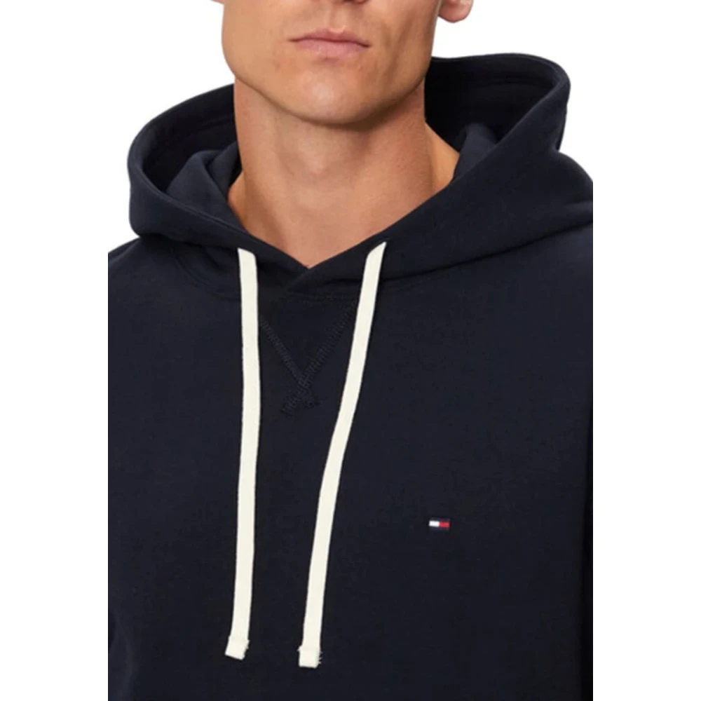 Tommy Hilfiger Essentiële Fleece Hoody voor Heren Blue Heren