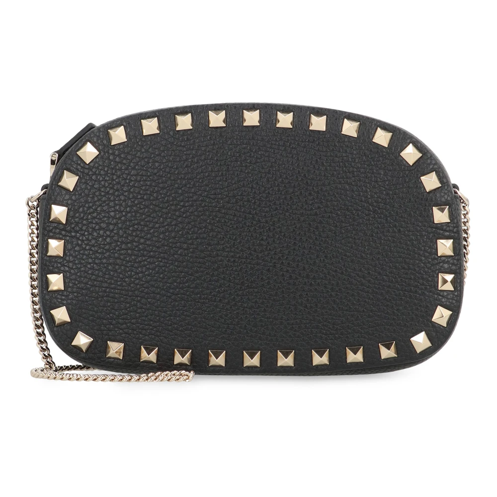 Valentino Garavani Women's Black Mini Rockstud Crossbody Bag