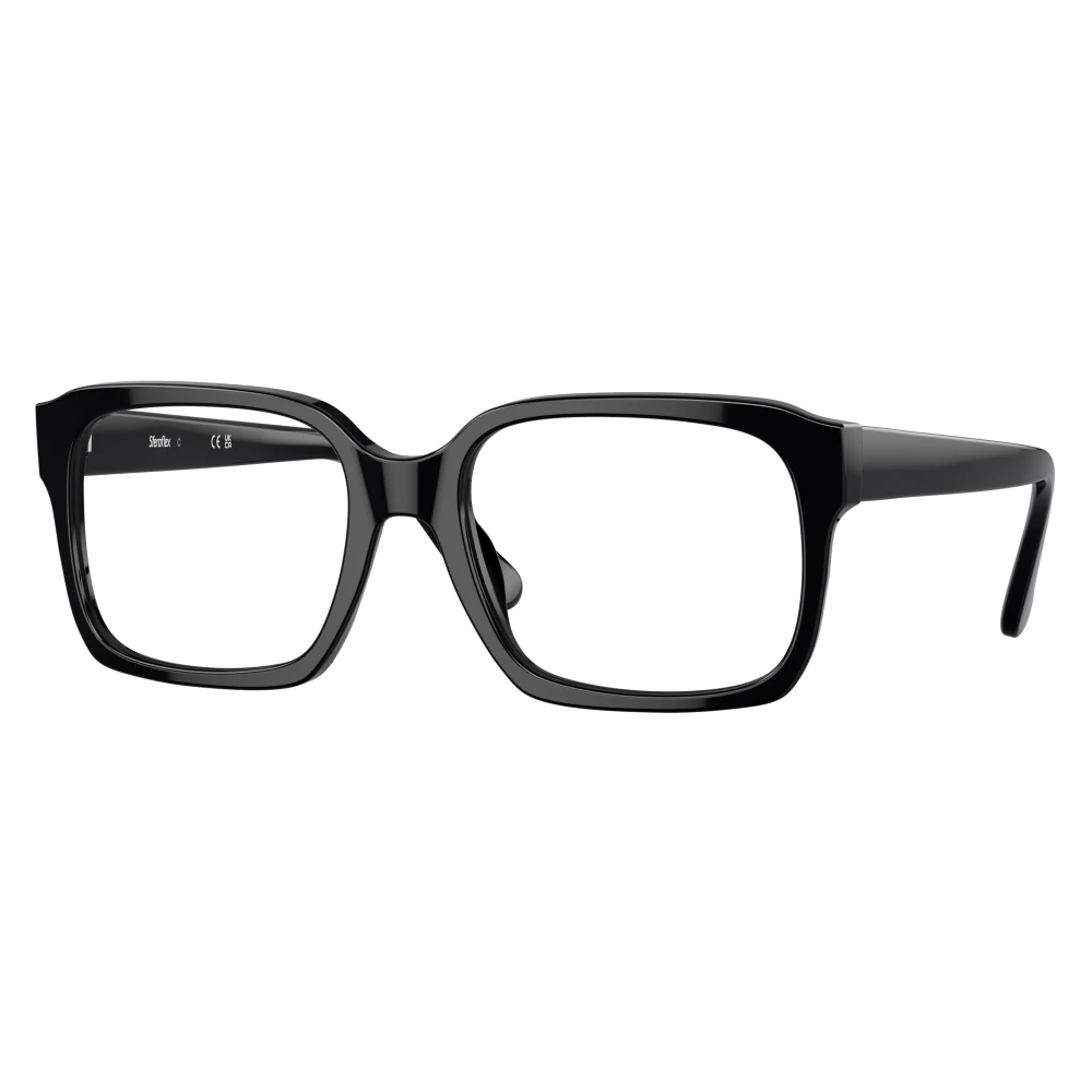Sferoflex Black Sf1152 C367 Man Optical Frames Acetate Squared - Image 2