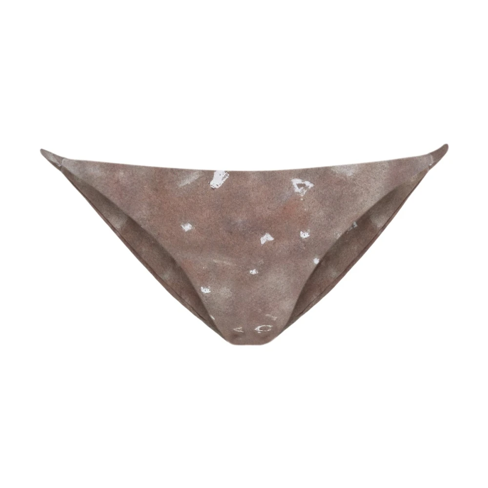 Cortana Women's Beige Low Brief Bikini Ayaz Print - Bikinis - Xs - Swimwear