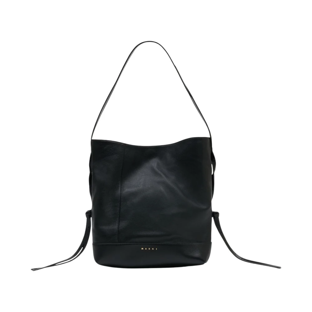 Marni Femme Noir - Pod 2.0 Small Hobo Bag - Sacs - Taille: One Size