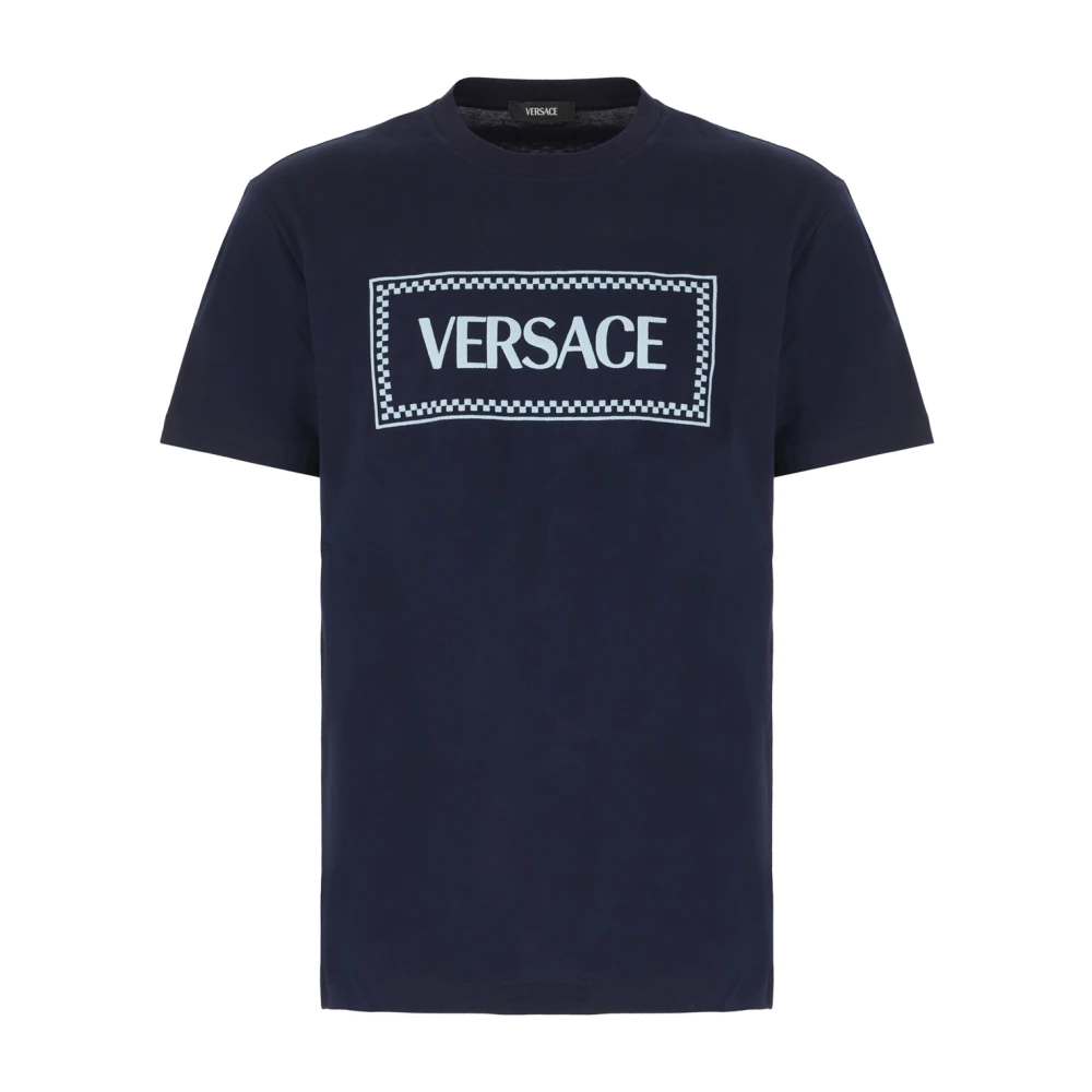 Versace Uomo Blu Top, Xl, New,